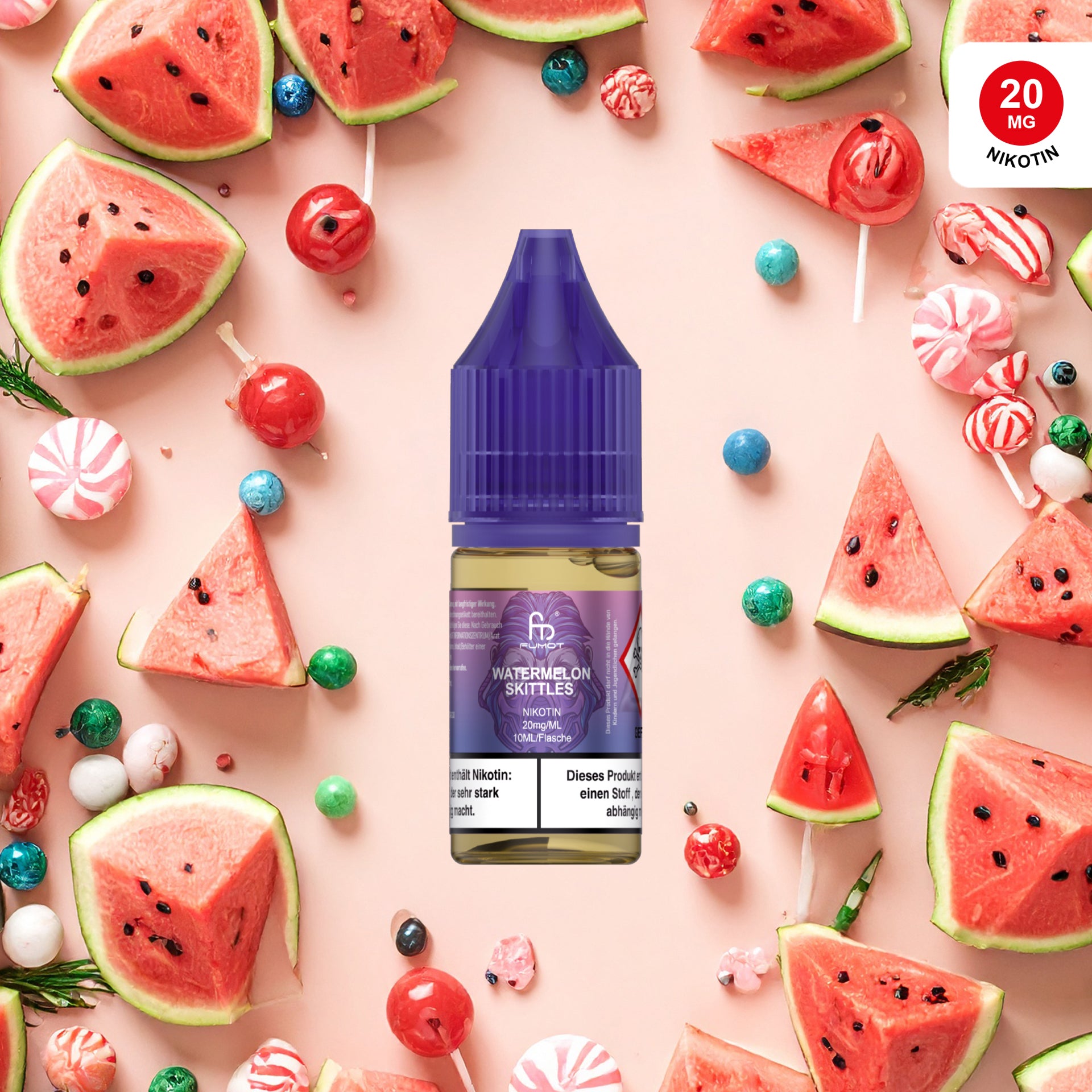 RandM Liquid Watermelon Skittle 20mg – E-Liquid kaufen bei The House Of Smoke