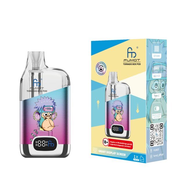 RandM Tornado Box Podkit - Blue Pink