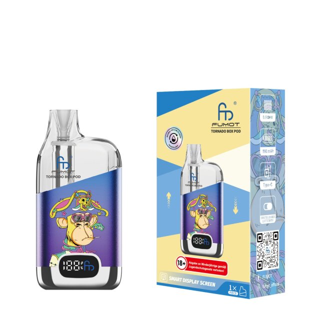 RandM Tornado Box Podkit - Blue Purple