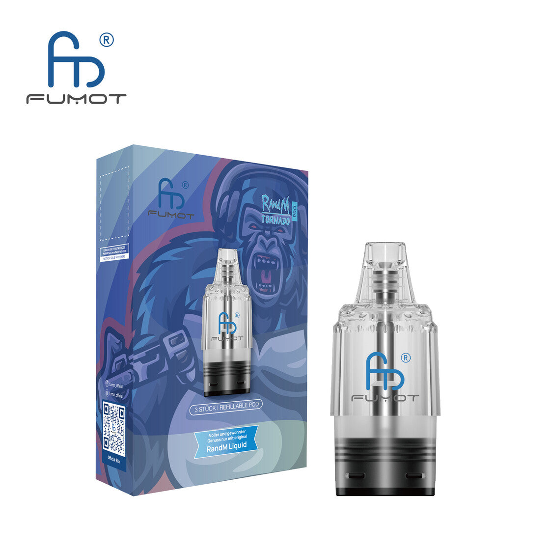 RandM Tornado Pro - Pod 3Stk.