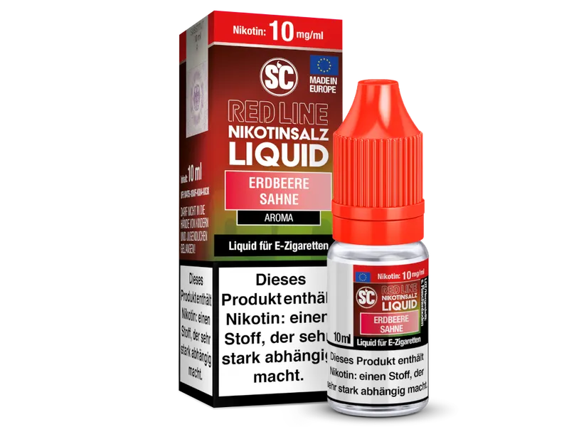 SC Red Line Liquid - Erdbeere Sahne