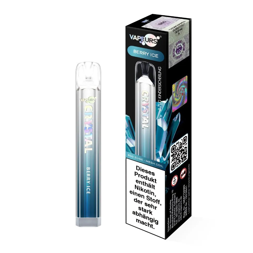Vapeurs Crystal - Berry Ice