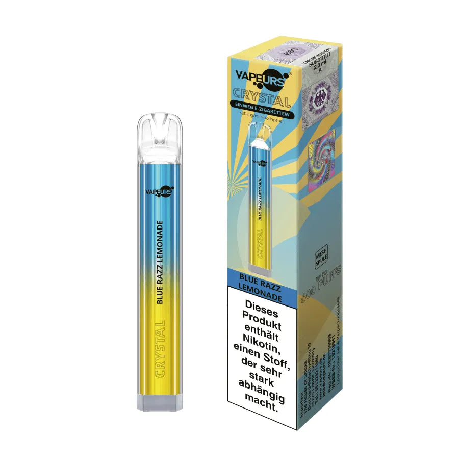 Vapeurs Crystal - Blue Razz Lemonade