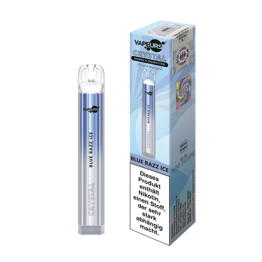 Vapeurs Crystal - Blue Razz Ice