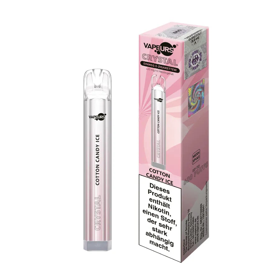 Vapeurs Crystal - Cotton Candy Ice