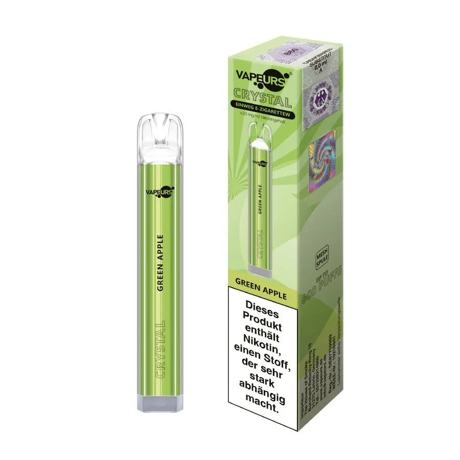 Vapeurs Crystal - Green Apple